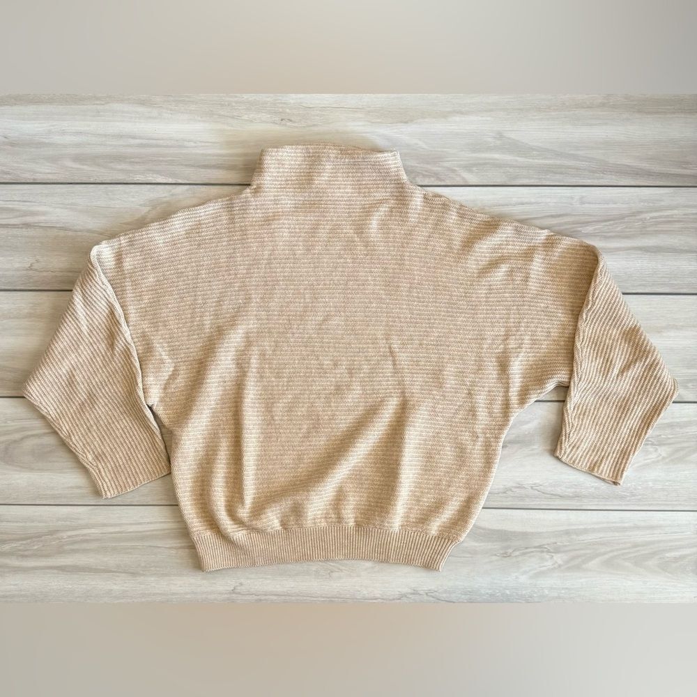 41 Hawthorn Funnel Neck Sweater Tan XL NWT STITCH FIX